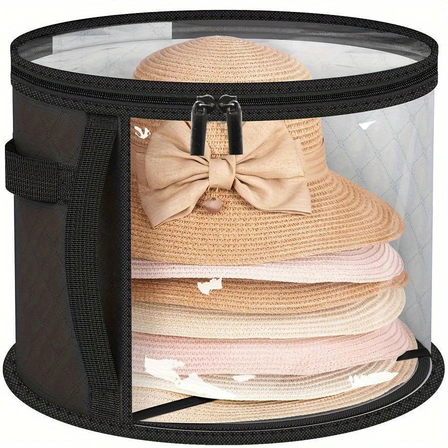 Large Waterproof PVC Storage Bag — Black | Clothes & Accessories Organiser