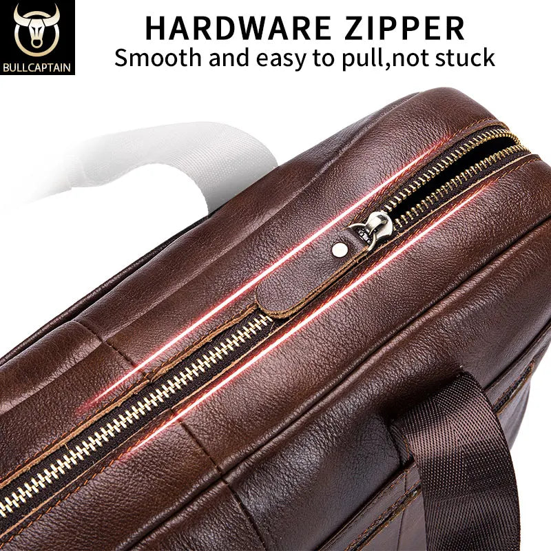 BULLCAPTAIN Briefcase, Shoulder, Messenger Bag.