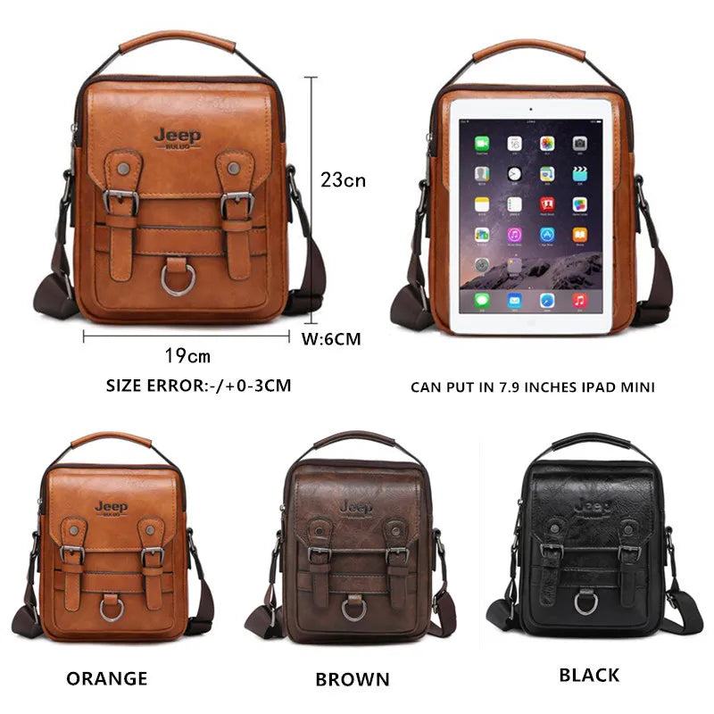 JEEP BULUO Multi-function Business Cross body Bag