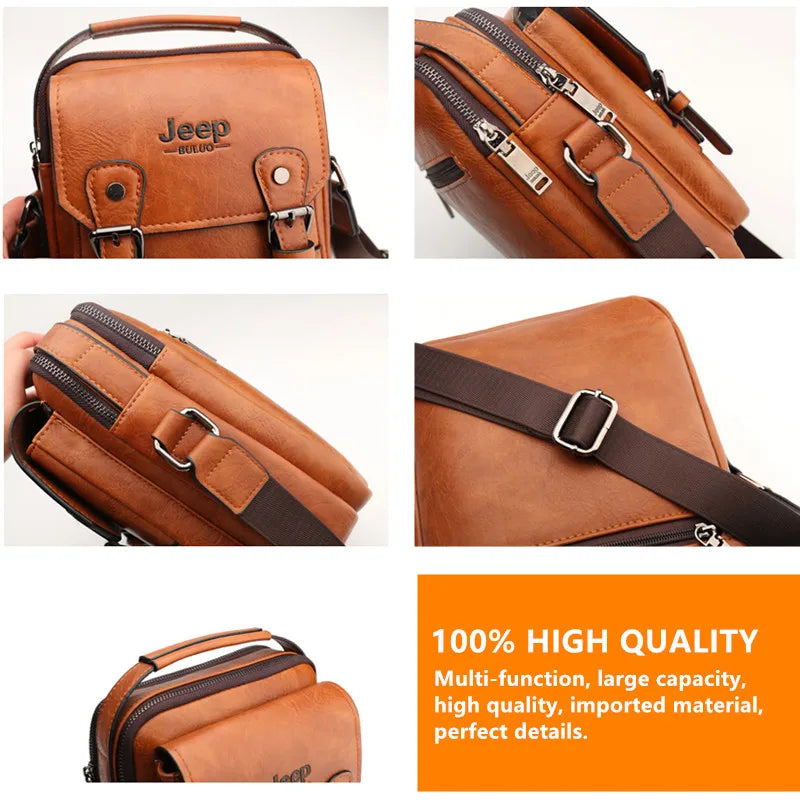 JEEP BULUO Multi-function Business Cross body Bag