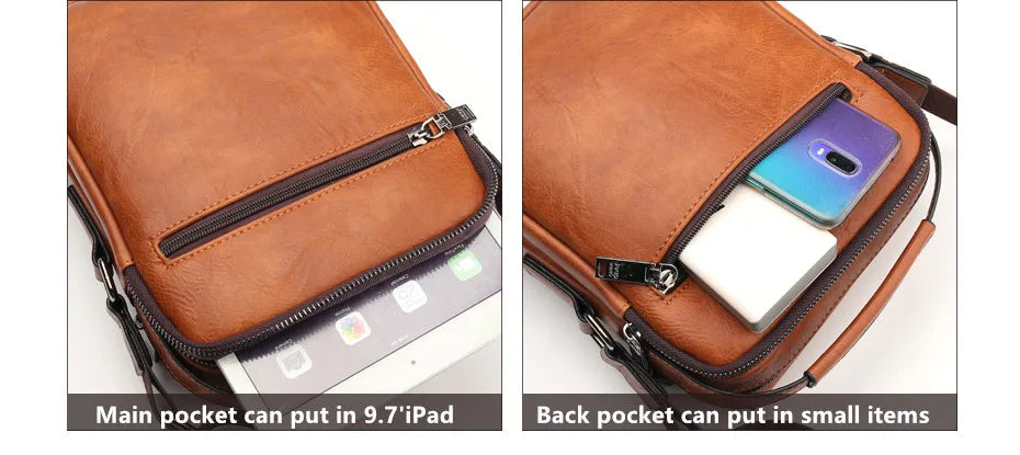 JEEP BULUO Multi-function Business Cross body Bag