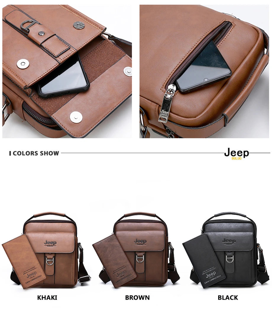 JEEP BULUO Brand Shoulder Messenger