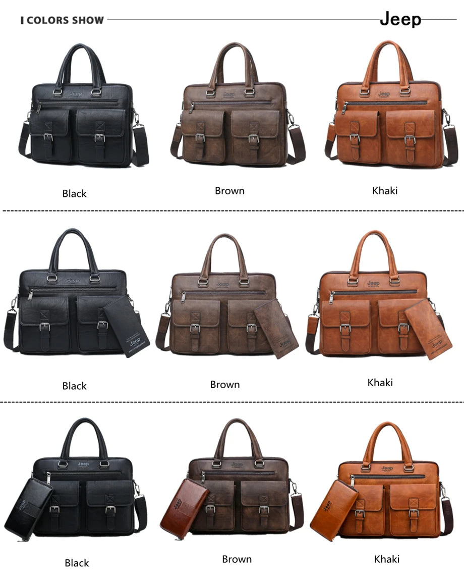 JEEP BULUO Brand Business Briefcase