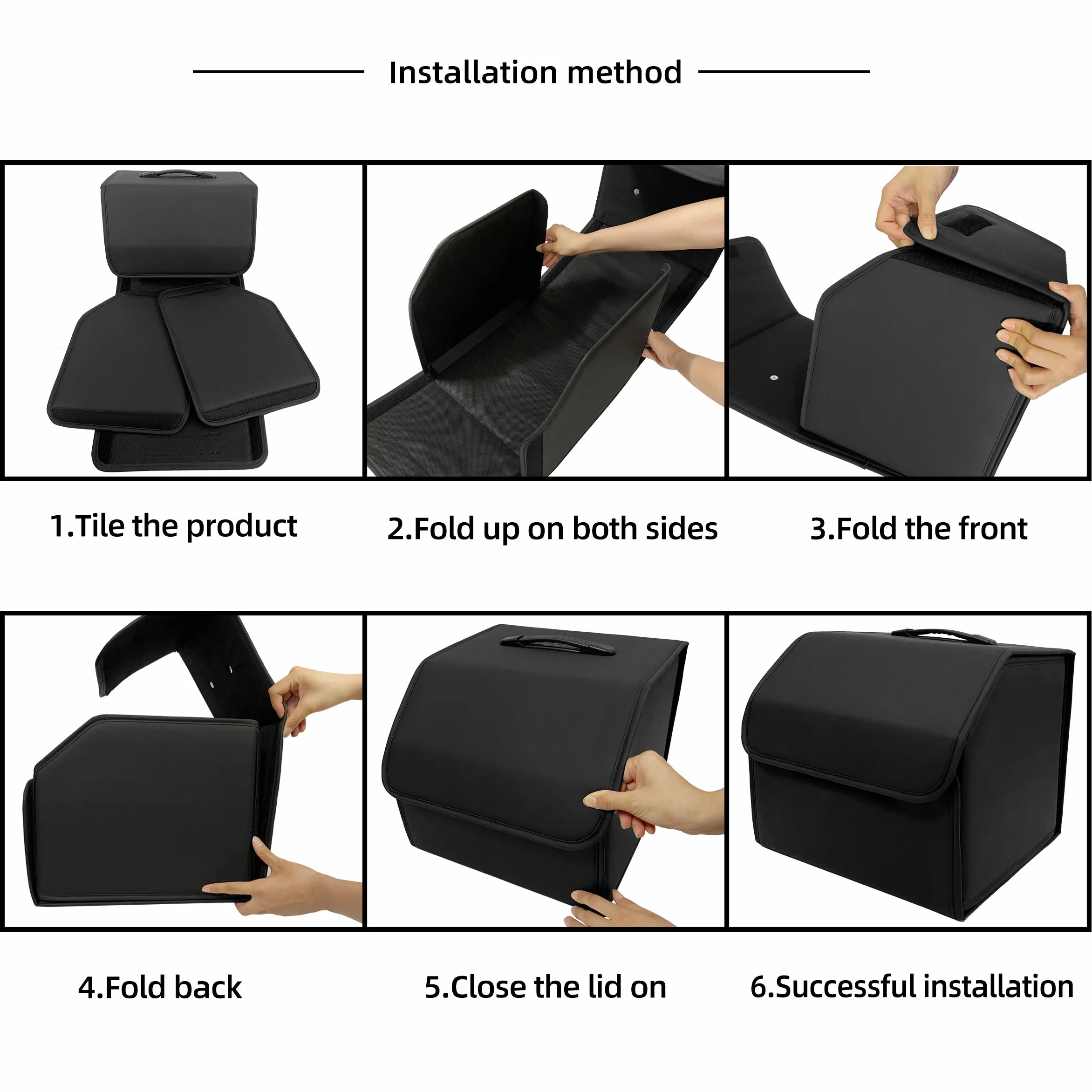 Foldable Car Trunk Storage Box