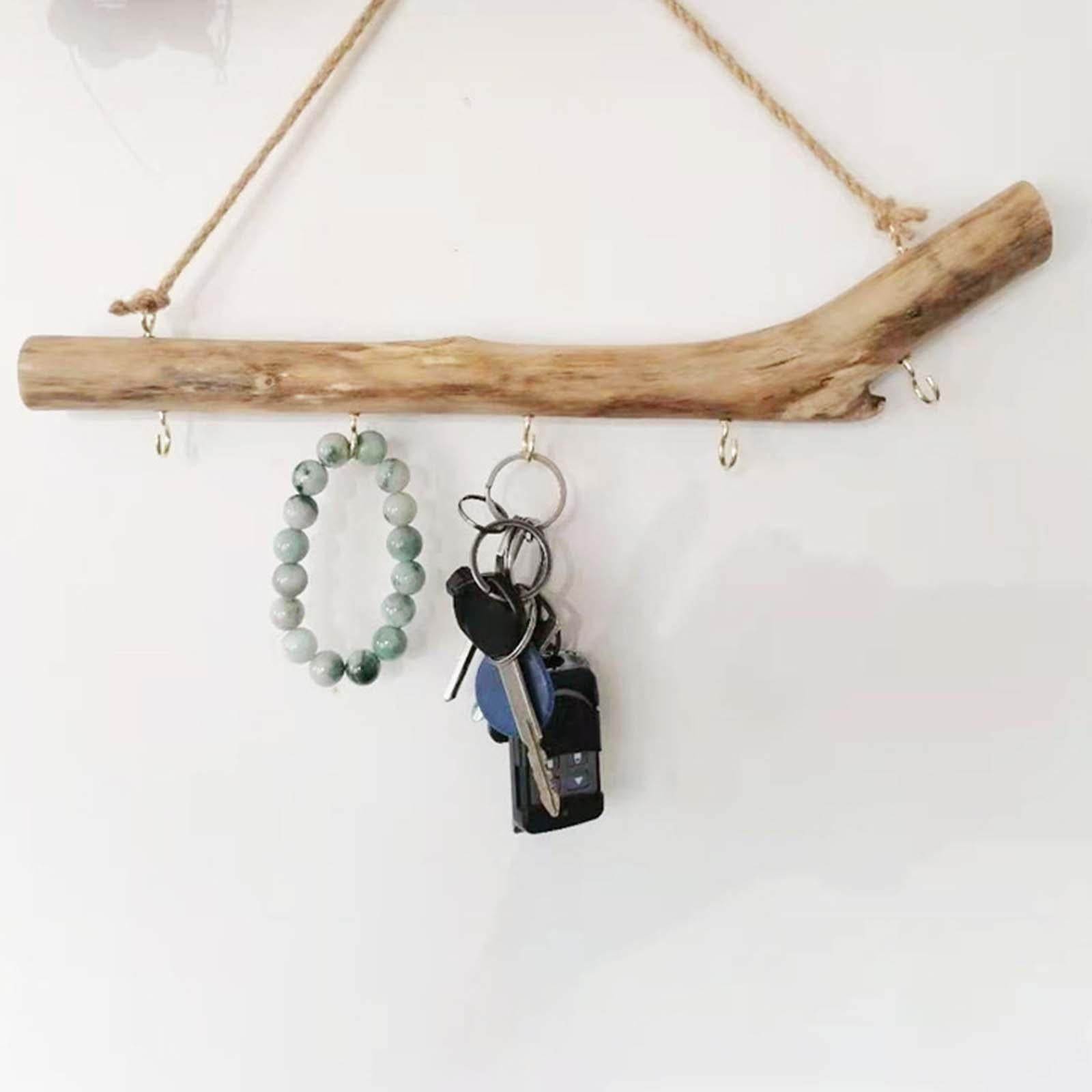 Driftwood Wall Hook Rack – Natural Simplicity, Effortless Style