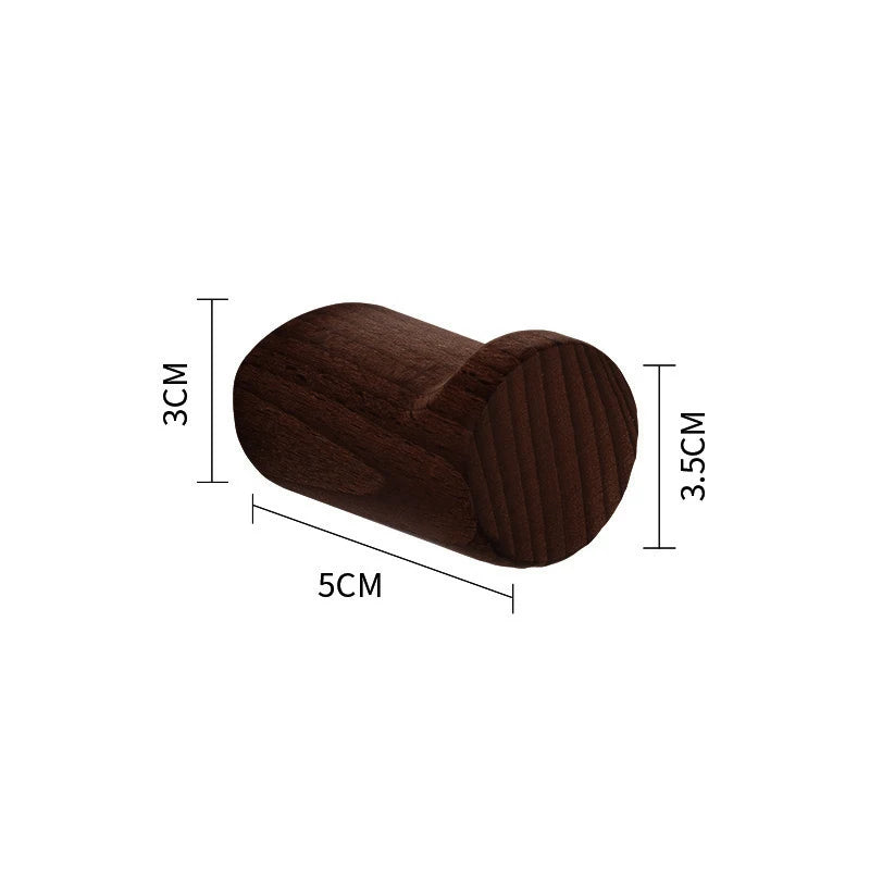 Rustic Solid Wood Wall Hook – Handcrafted