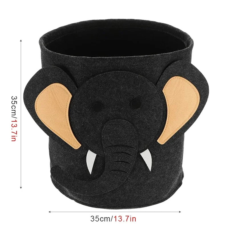 Toy Felt Storage Bucket