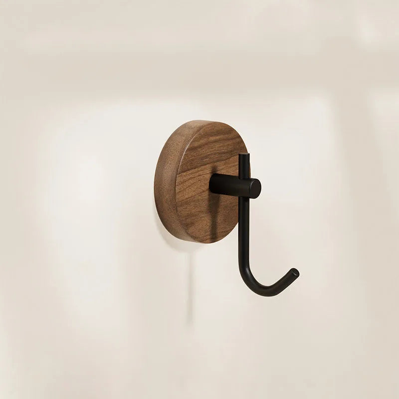 Wood & Steel Wall Hook – Minimal Design, Maximum Function