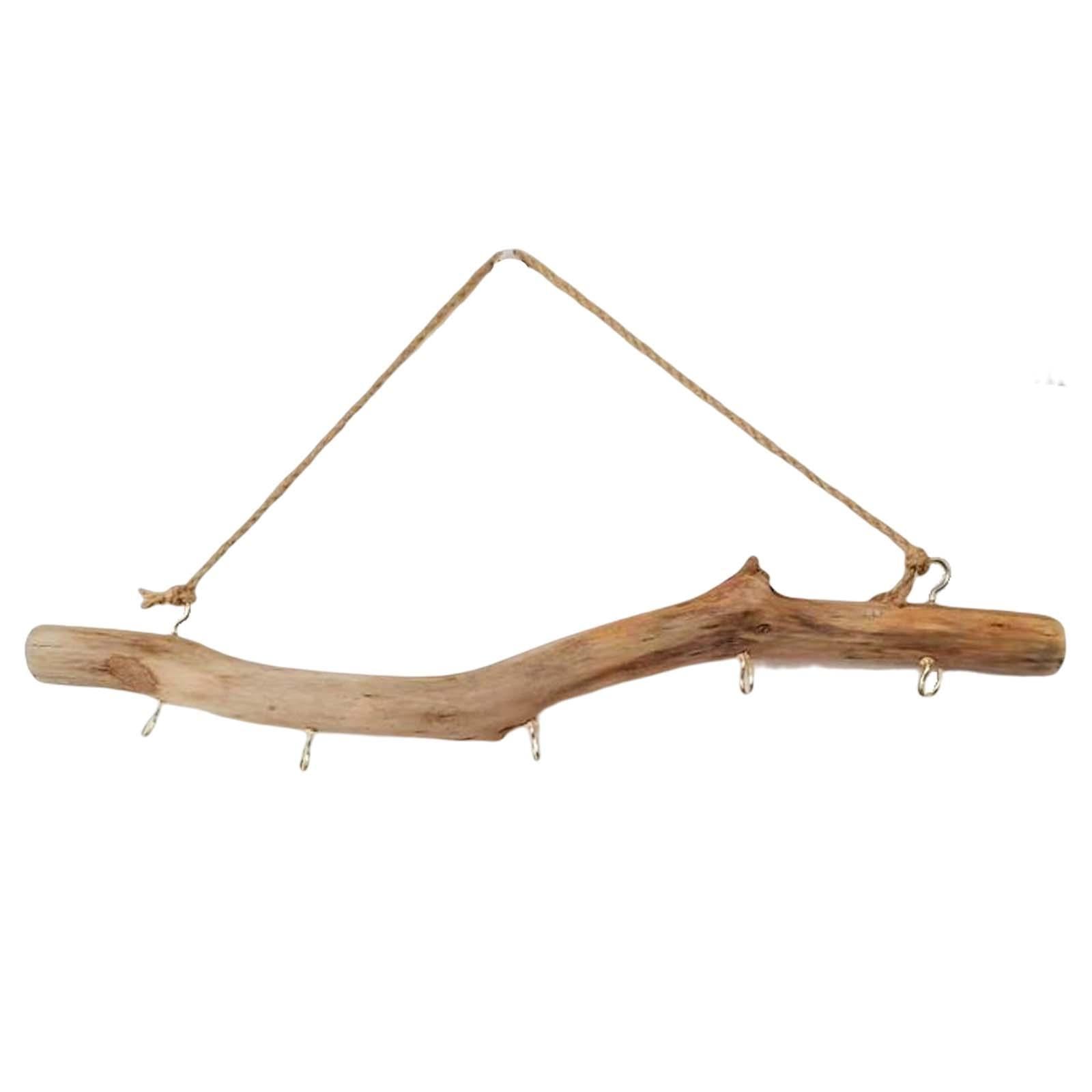 Driftwood Wall Hook Rack – Natural Simplicity, Effortless Style