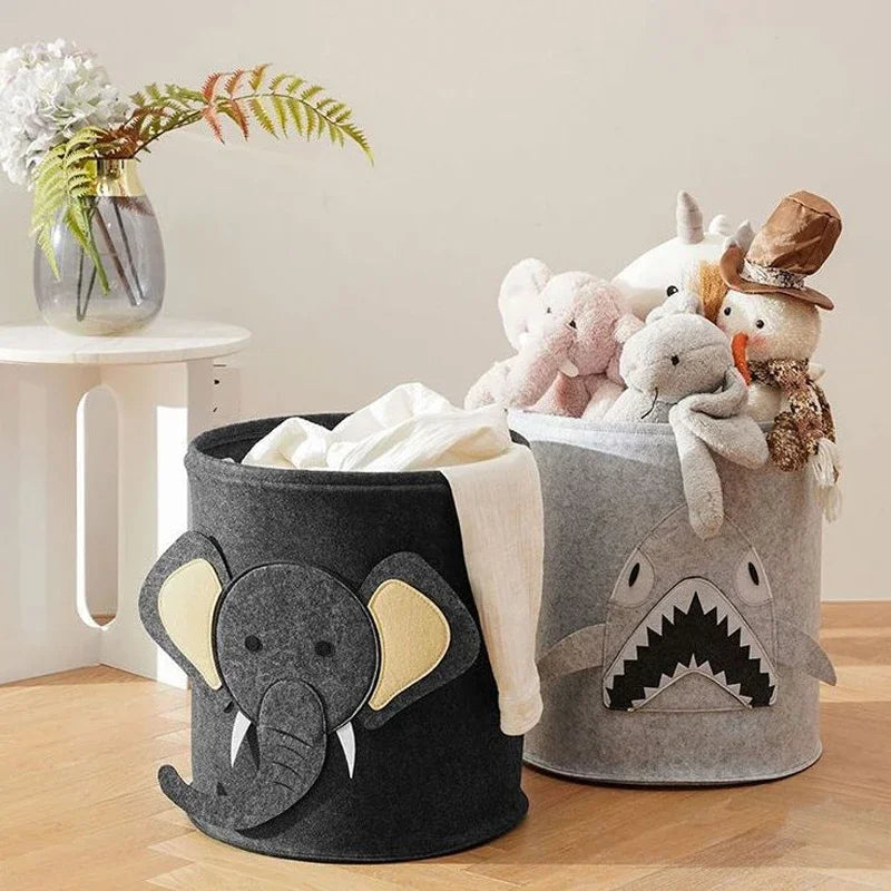 Toy Felt Storage Bucket