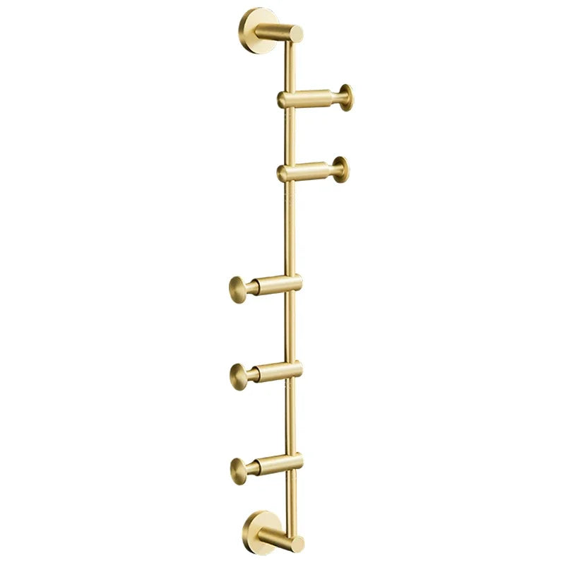 Luxury Brass Wall Hook Rack – Minimal Form, Lasting Function