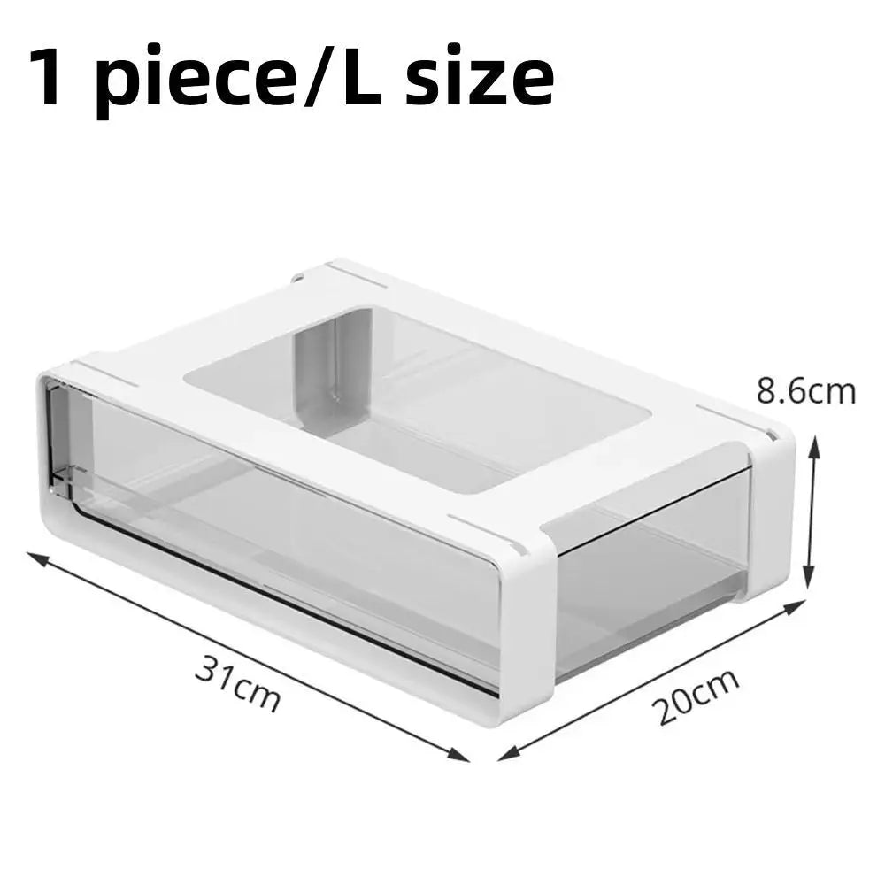 Under shelf slider drawer - Office or fridge