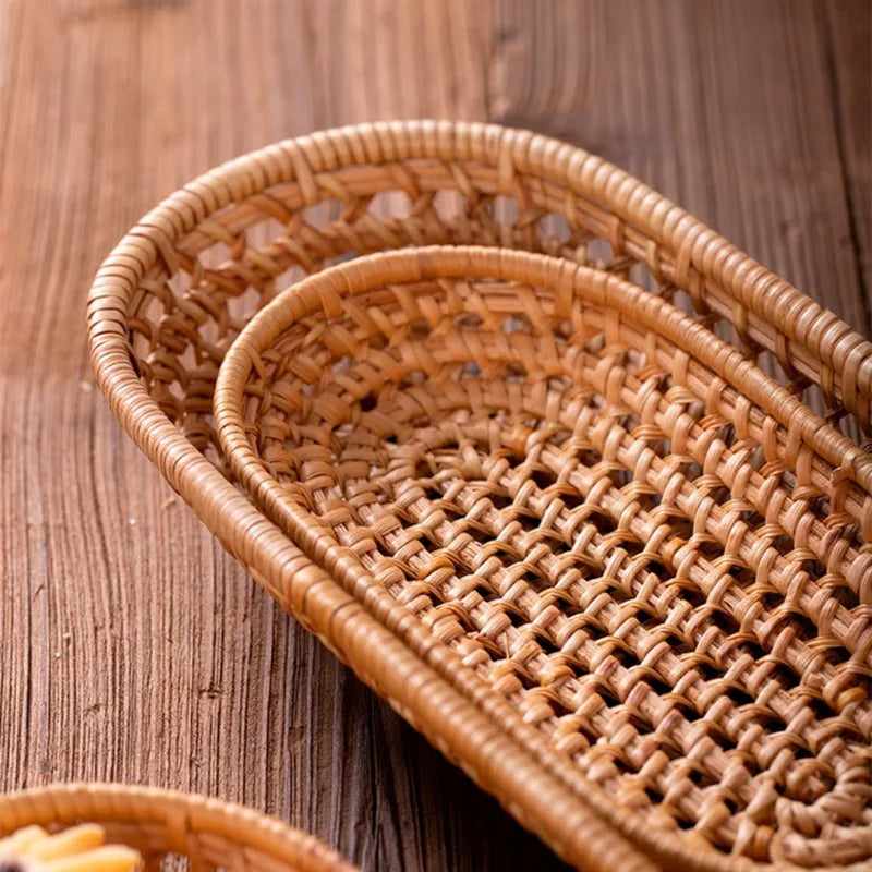 Hand Woven Storage Basket-Rattan
