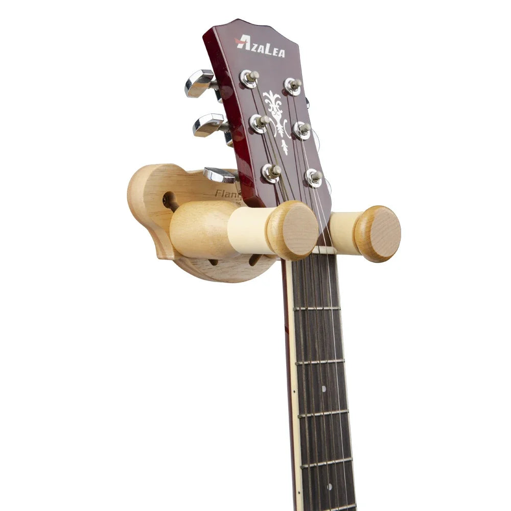 Wooden Guitar &amp; Instrument Wall Hook – Crafted for Musicians Who Value Design and Function