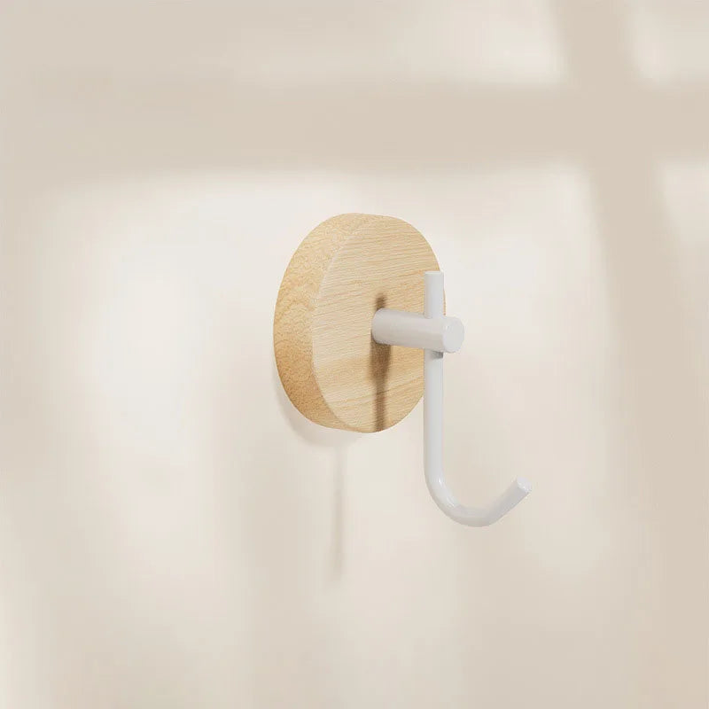 Wood & Steel Wall Hook – Minimal Design, Maximum Function