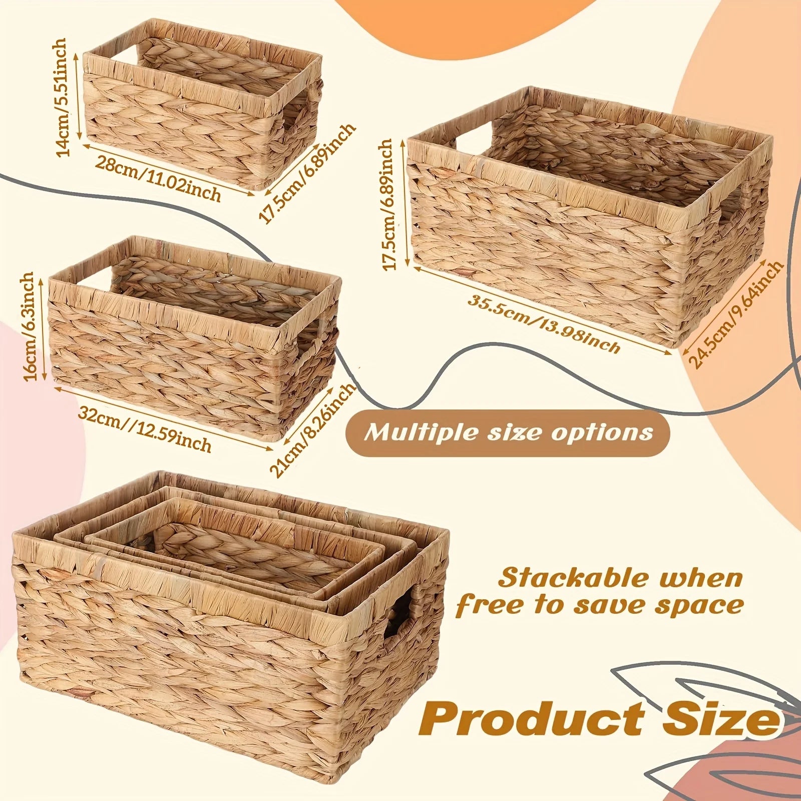Handwoven Storage Baskets