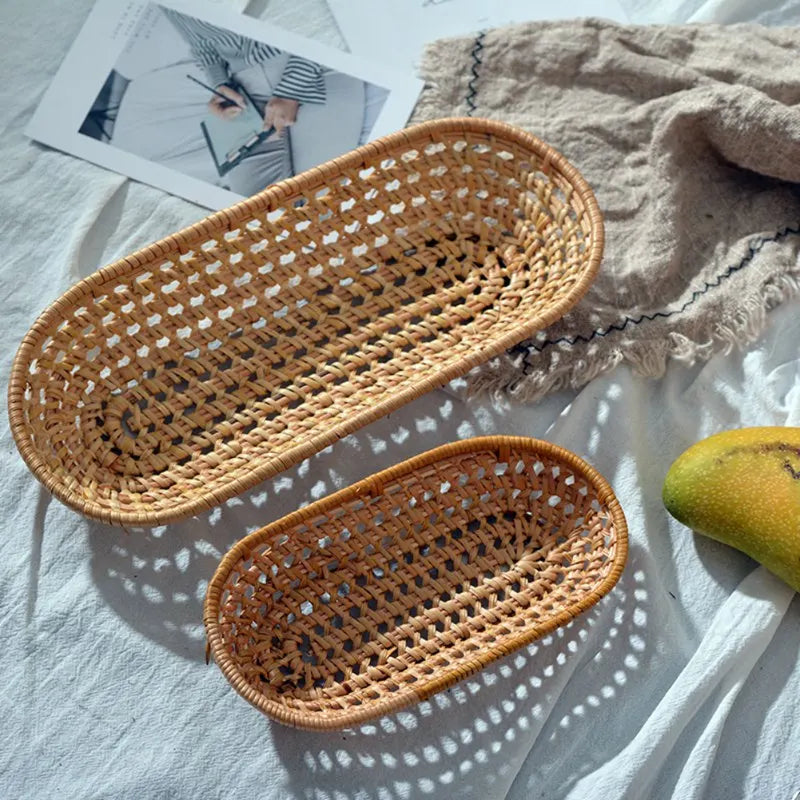 Hand Woven Storage Basket-Rattan