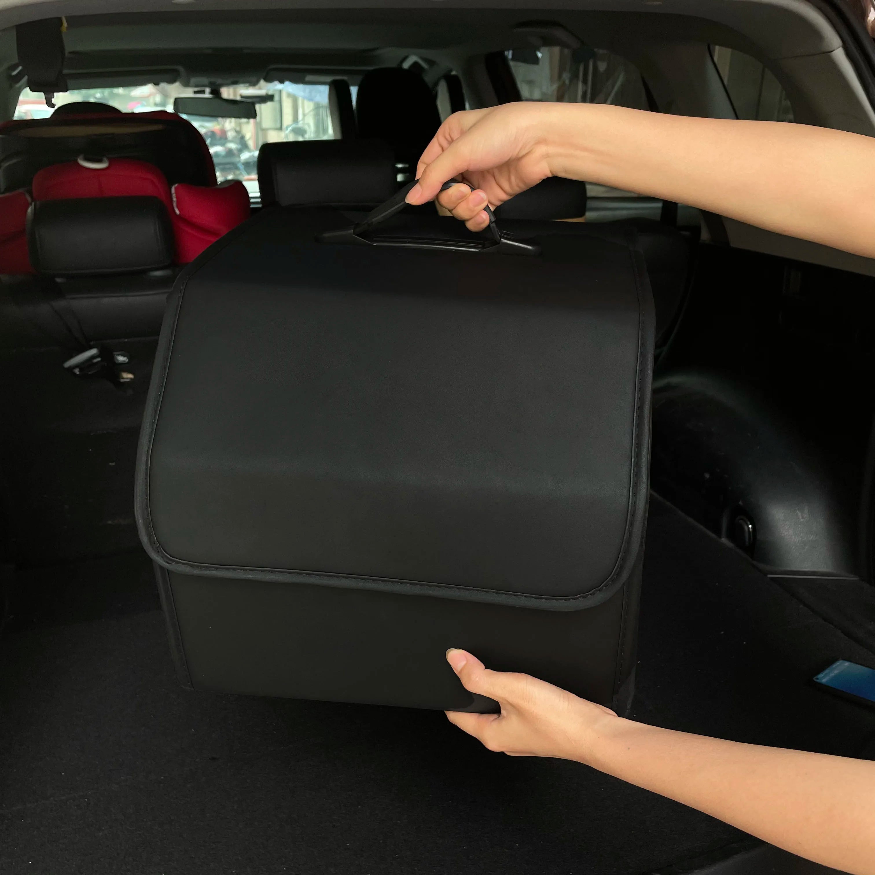 Foldable Car Trunk Storage Box