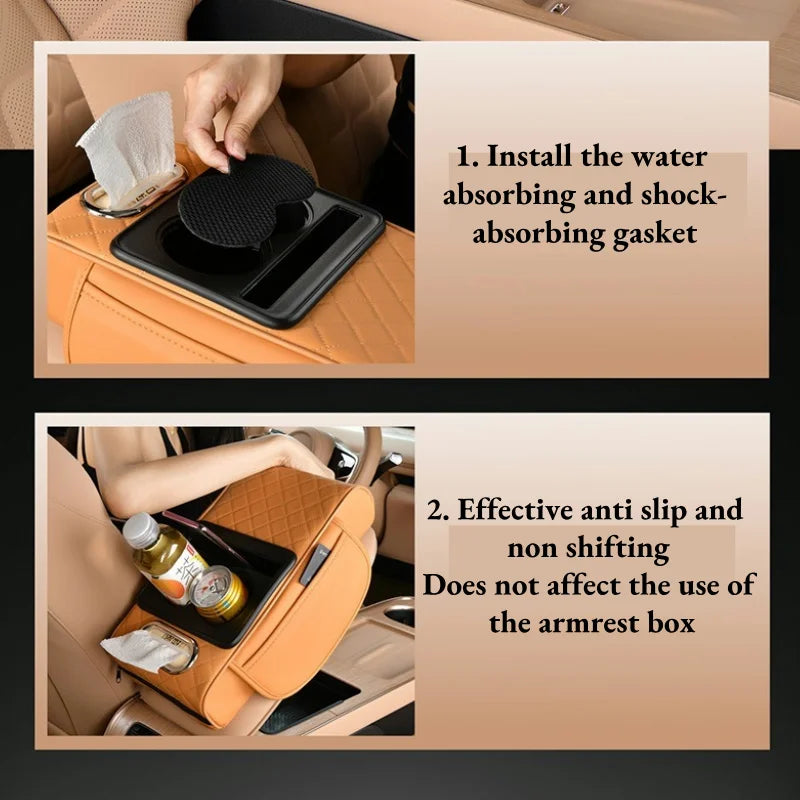 Car Armrest Storage