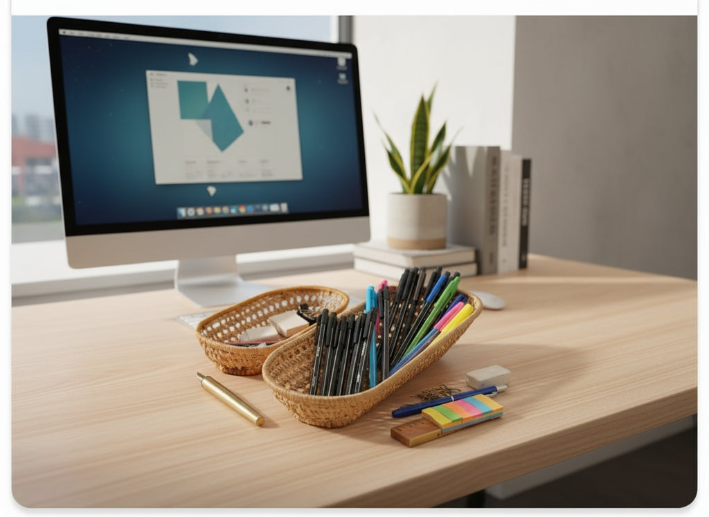 Hand Woven Storage Basket-Rattan