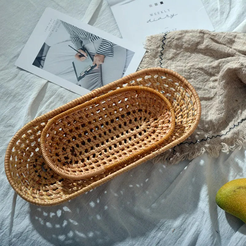 Hand Woven Storage Basket-Rattan