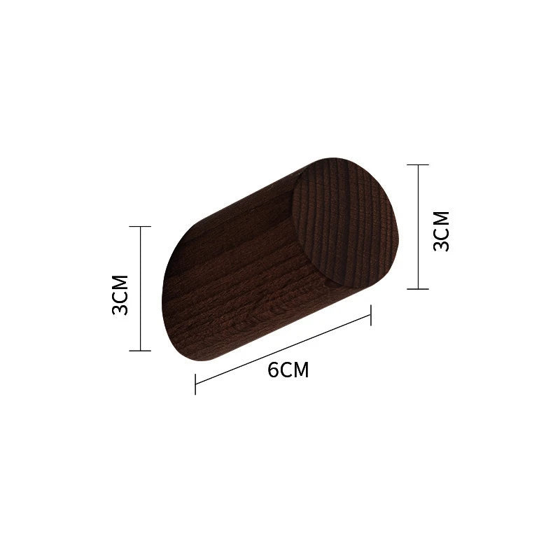Rustic Solid Wood Wall Hook – Handcrafted