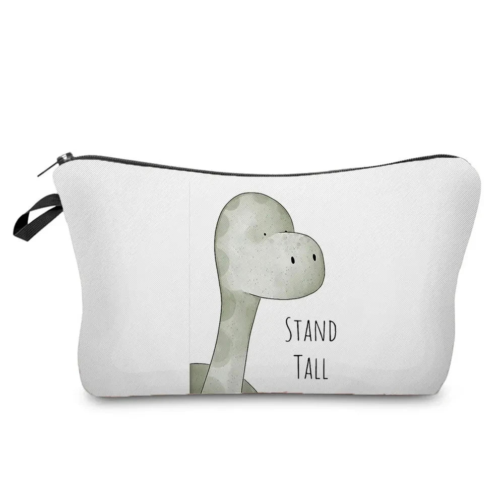 Lovely Water colour Animal Print Pencil Case or Make up case