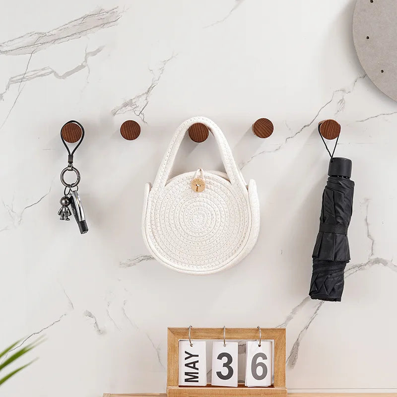Rustic Solid Wood Wall Hook – Handcrafted