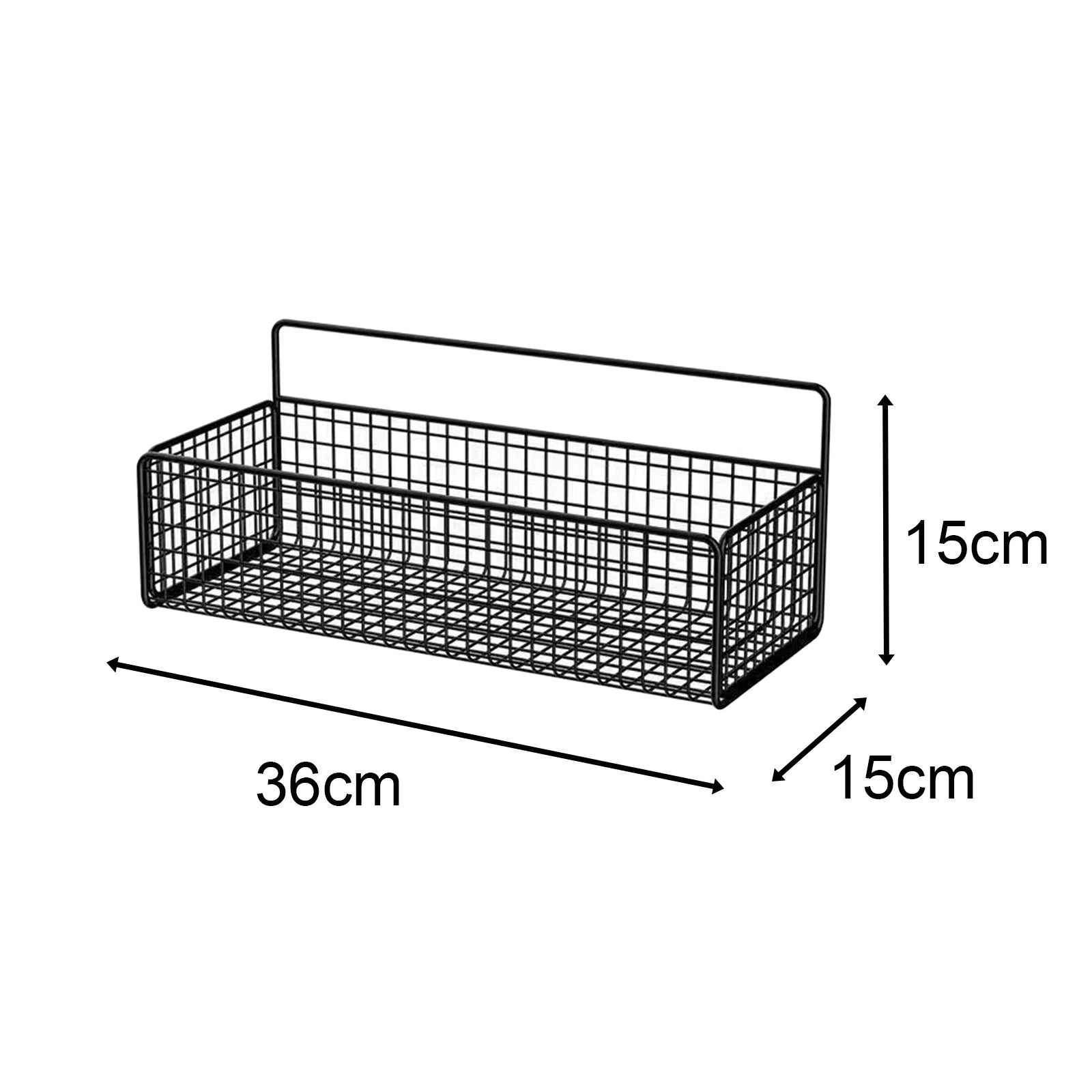 Wall Hanging Baskets Iron Farmhouse Basket