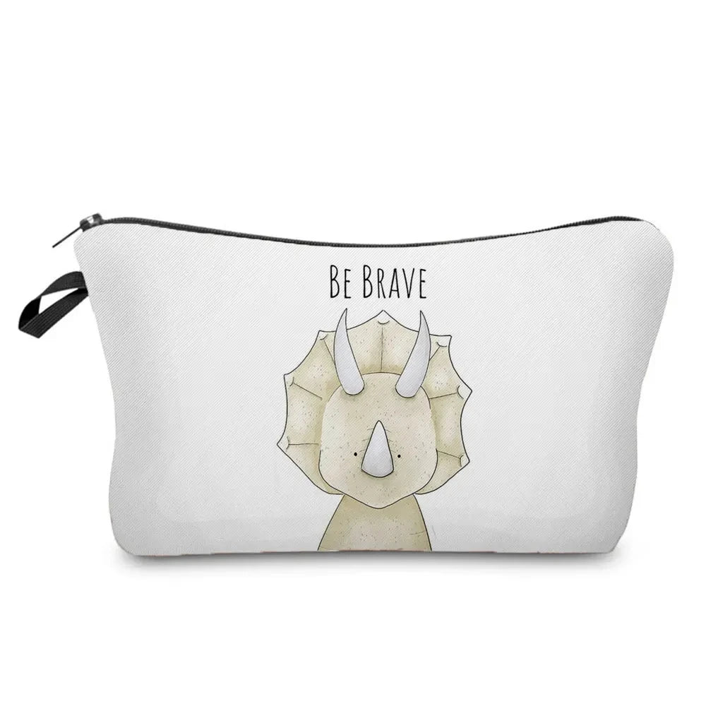 Lovely Water colour Animal Print Pencil Case or Make up case