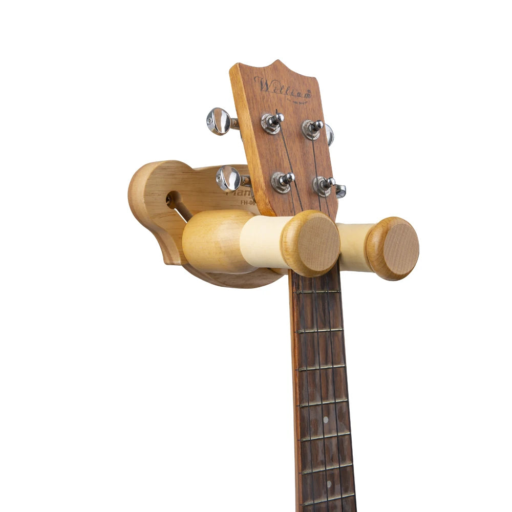 Wooden Guitar &amp; Instrument Wall Hook – Crafted for Musicians Who Value Design and Function
