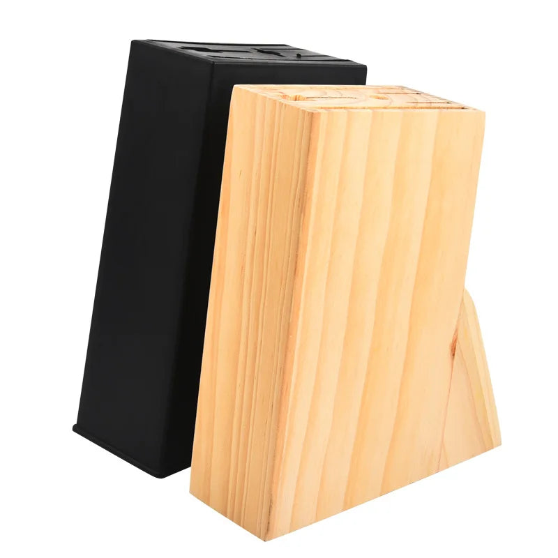 Wooden knife holder