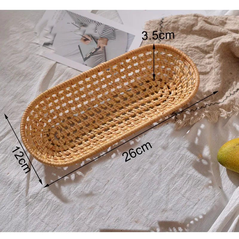 Hand Woven Storage Basket-Rattan