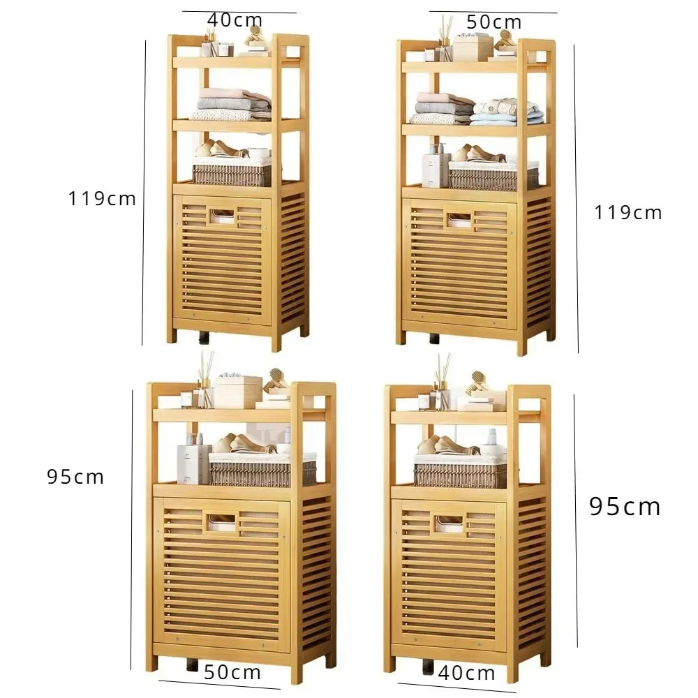 The Alpine Hamper Étagère: Bespoke Laundry Management