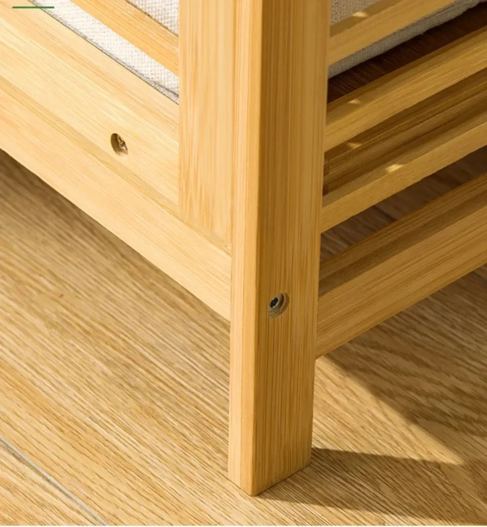 The Alpine Hamper Étagère: Bespoke Laundry Management