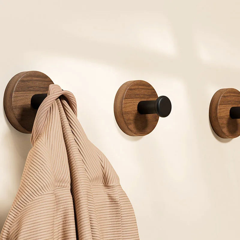 Wood & Steel Wall Hook – Minimal Design, Maximum Function