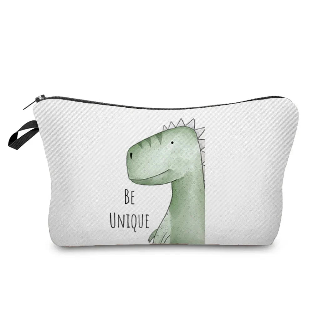 Lovely Water colour Animal Print Pencil Case or Make up case
