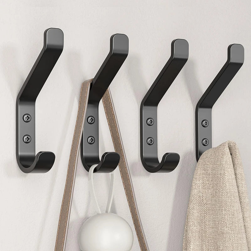 Heavy-Duty Stainless Steel Wall Hooks – Strength Meets Simplicity (4 Pack)