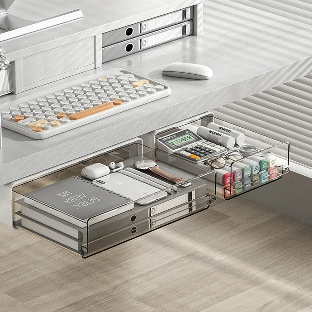 Under shelf slider drawer - Office or fridge