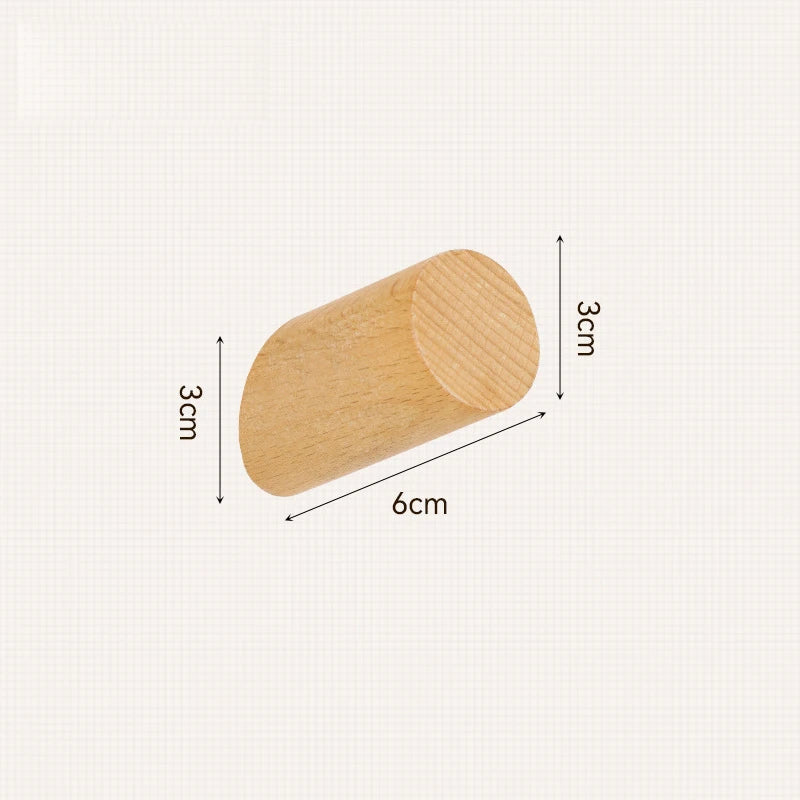 Rustic Solid Wood Wall Hook – Handcrafted