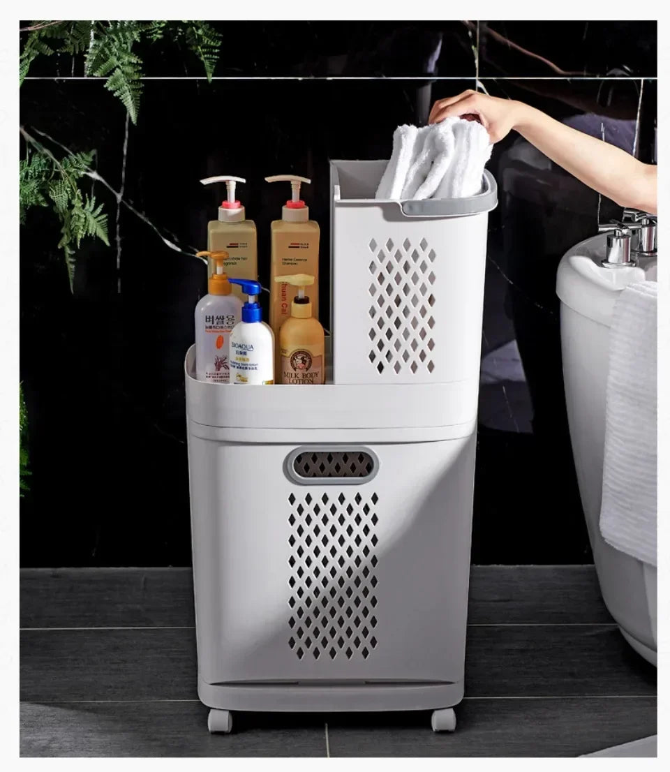 Multi use Laundry Basket With Wheels
