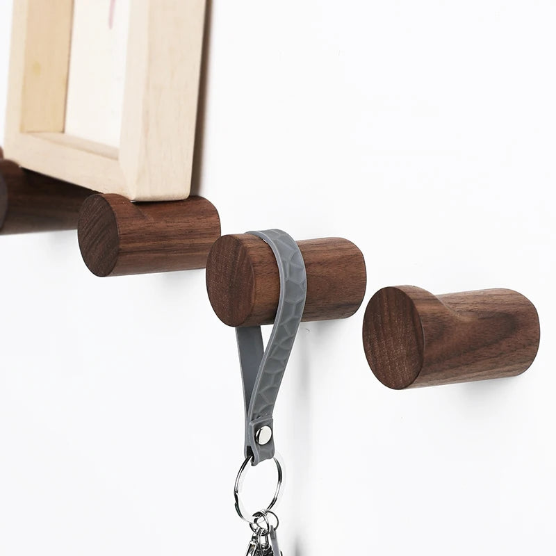 Rustic Solid Wood Wall Hook – Handcrafted