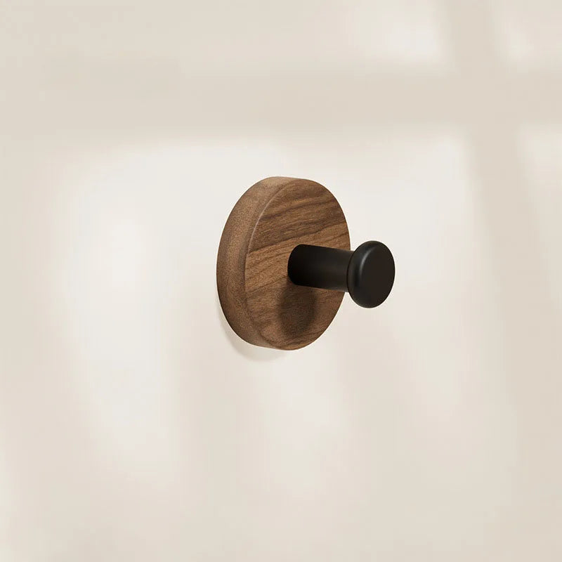 Wood & Steel Wall Hook – Minimal Design, Maximum Function