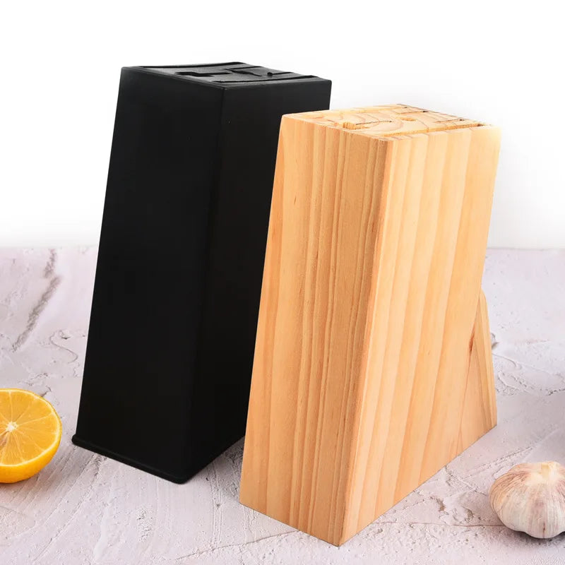 Wooden knife holder