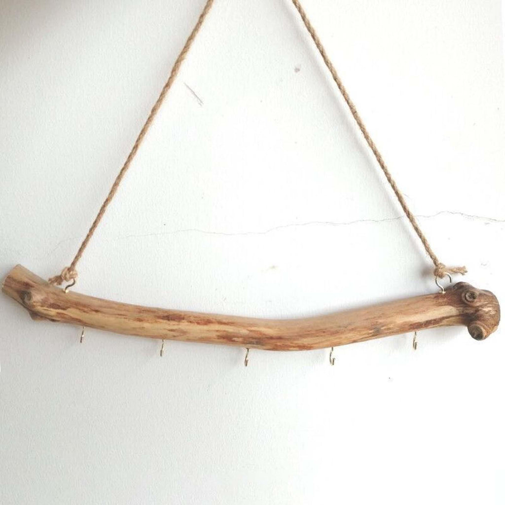 Driftwood Wall Hook Rack – Natural Simplicity, Effortless Style