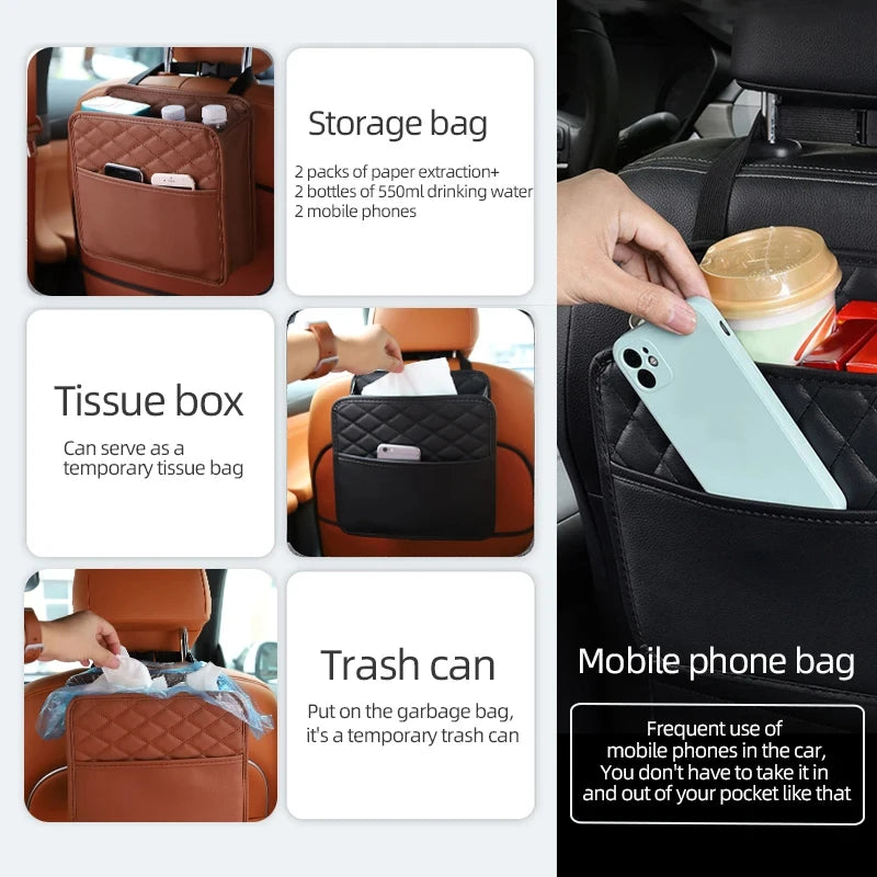 Multifunctional Car Seat Storage