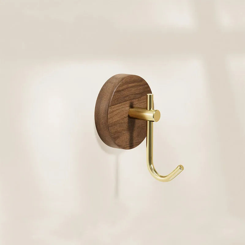 Wood & Steel Wall Hook – Minimal Design, Maximum Function