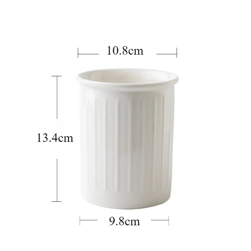 Elegant Ceramic Storage Jar for Tableware