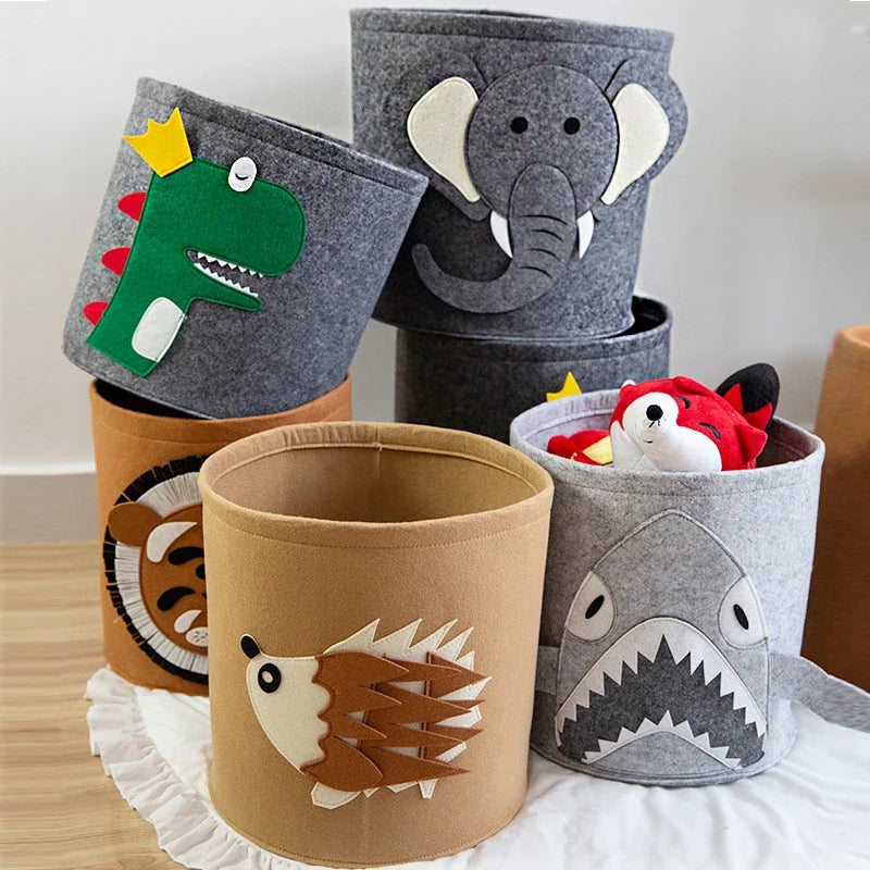 Toy Felt Storage Bucket