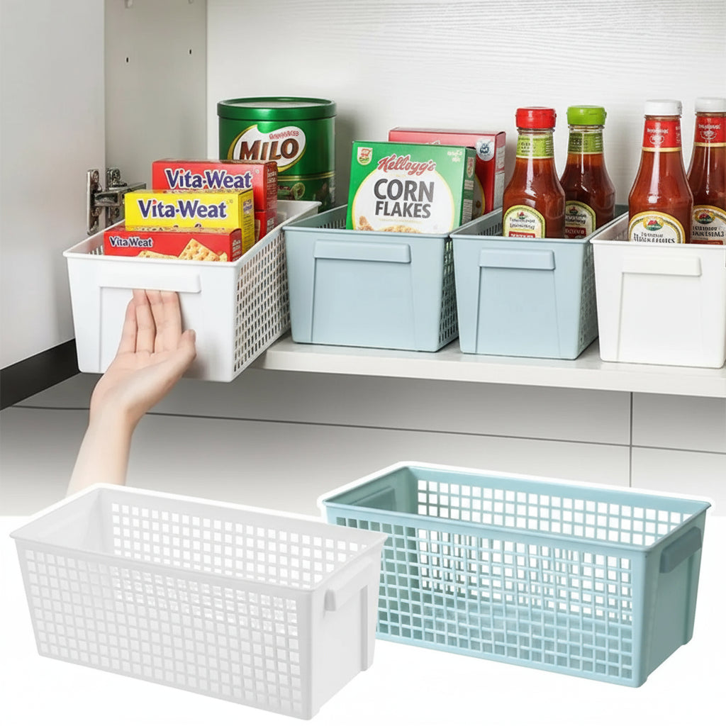 Modern Household Storage Basket — Multi-Purpose Organiser